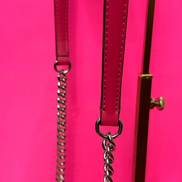 Michael Kors Pink Zebra Crossbody Bag - Picture 5 of 16